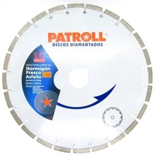 DISCO CONCRETO VIEJO PATROLL 14 L350-10OCS
