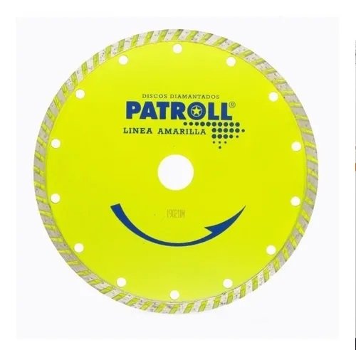 DISCO PATROLL AMARILLO 230MM TURBO