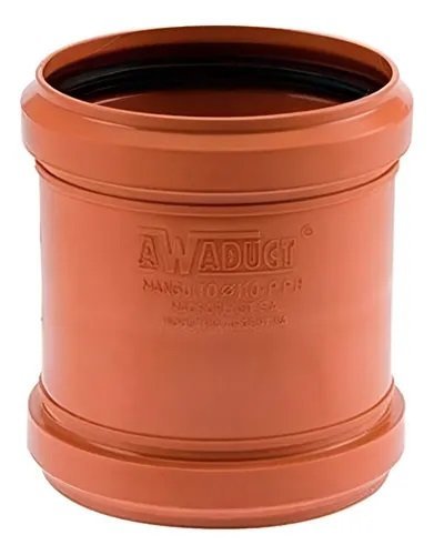 CUPLA C/TOPE 110MM HH AWADUCT