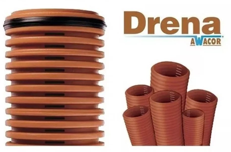 TUBO DESAGUE TERRA 110MM X 4MTS AWADUCT