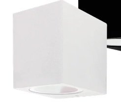APLIQUE UNIDIRECCIONAL CUBO BAEL BLANCO