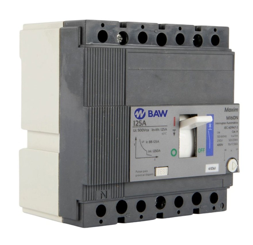 MONOPALANCA BAW 4 POLOS 125A REGULABLE 41061