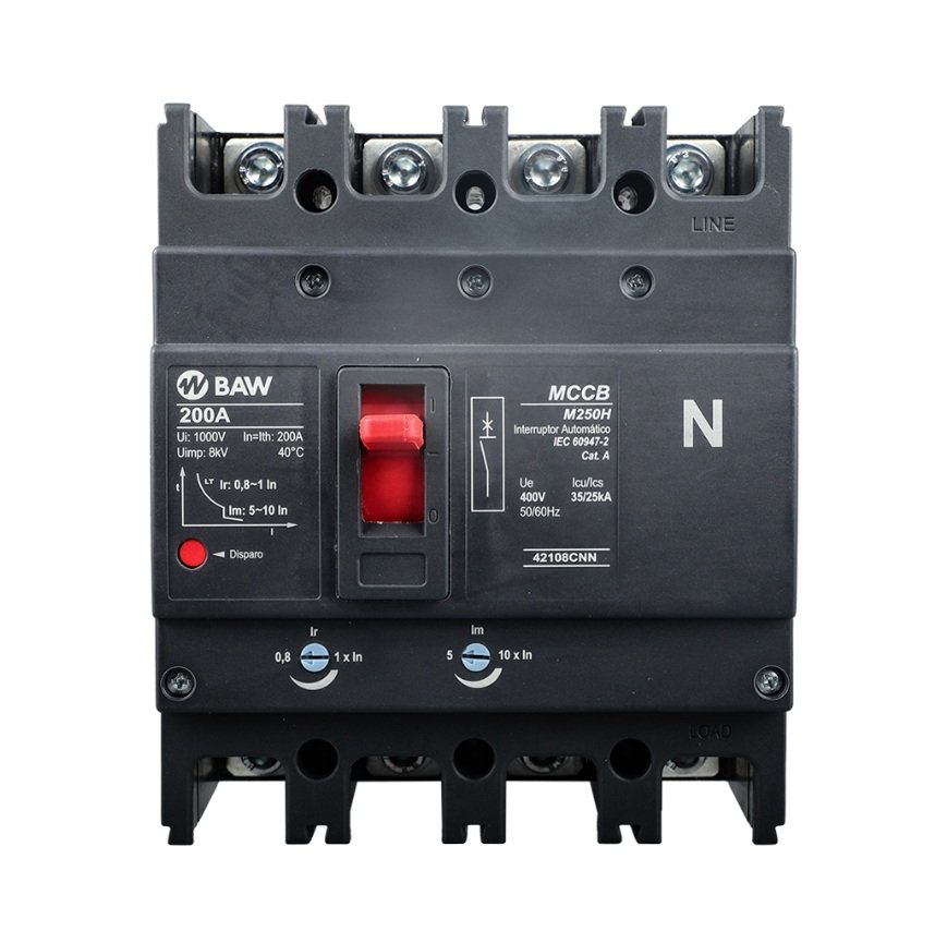 MONOPALANCA BAW 4 POLOS 160A-200A REGULABLE 42108CNN