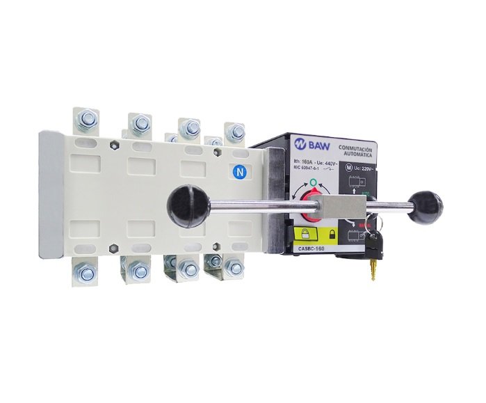 CONMUTADORA AUTOMATICA BAJO CARGA I-O-II 4P BAW
