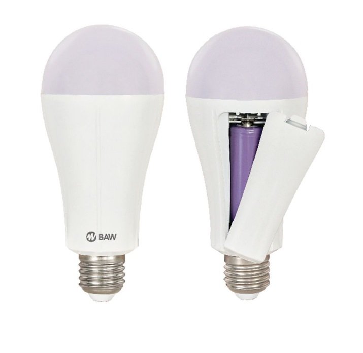 LAMPARA LED AUTONOMA BAW 10W E27 6500K