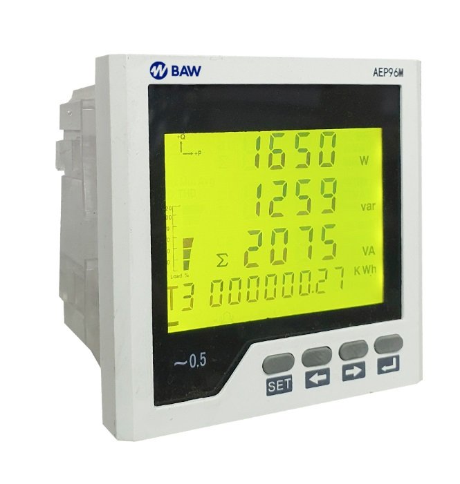 ANALIZADOR DE ENERGIA TRIFASICA TRMS BAW