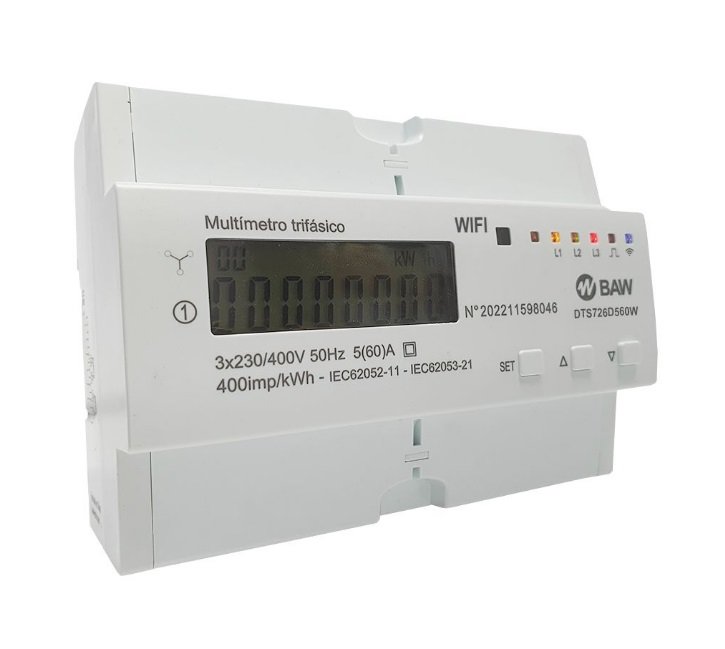 MEDIDOR TRIFASICO BAW DTS726D560R