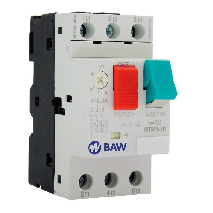 GUARDAMOTOR BAW 1.6 A 2.5A