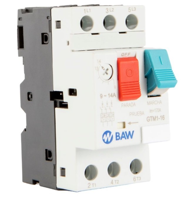 GUARDAMOTOR BAW 9 A 14