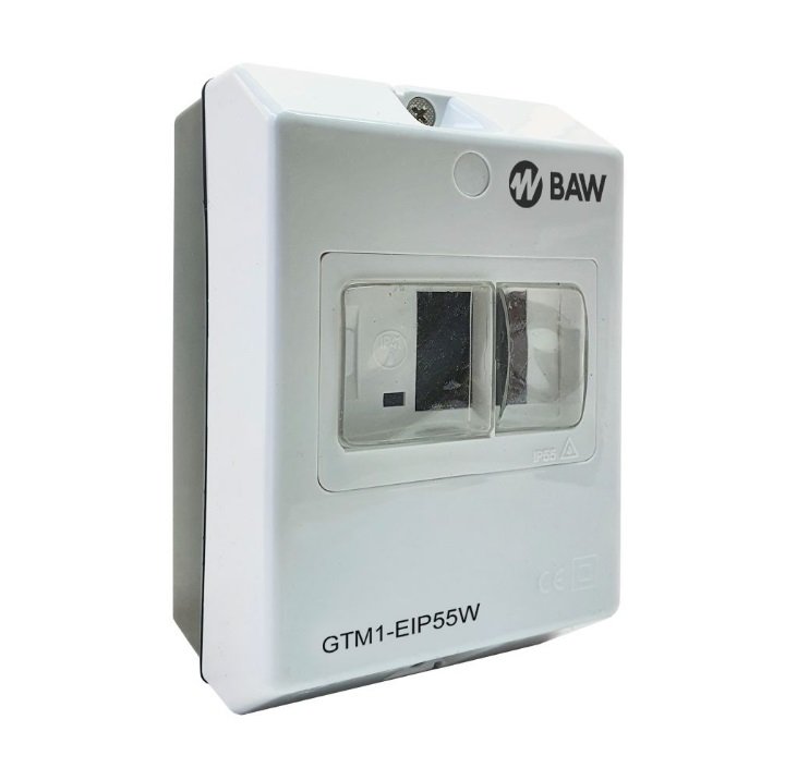 CAJA IP55 PARA GTM1 MONTAJE SUPERFICIAL BAW GTM1-EIP55W