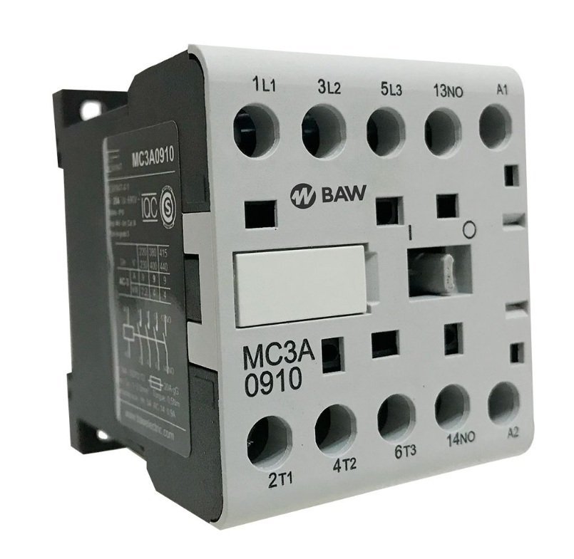 MINICONTACTOR BAW 9A MC3A0910B7