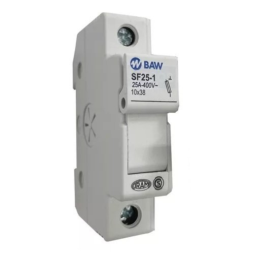 SECCIONADOR PORTAFUSIBLE 1P DIN BAW 25A SF25-1