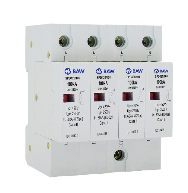 DESCARGADOR DE SOBRETENSIONES BAW 3PN 2500V
