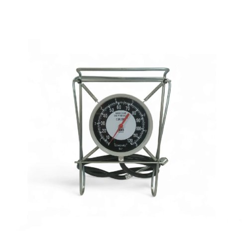 MEDIDOR DE PRESION COMODIN C/RACORD DUAL  120 LBS