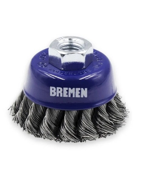 CEPILLO COPA 4 TRENZADO P/AMOLADORA ANGULAR BREMEN