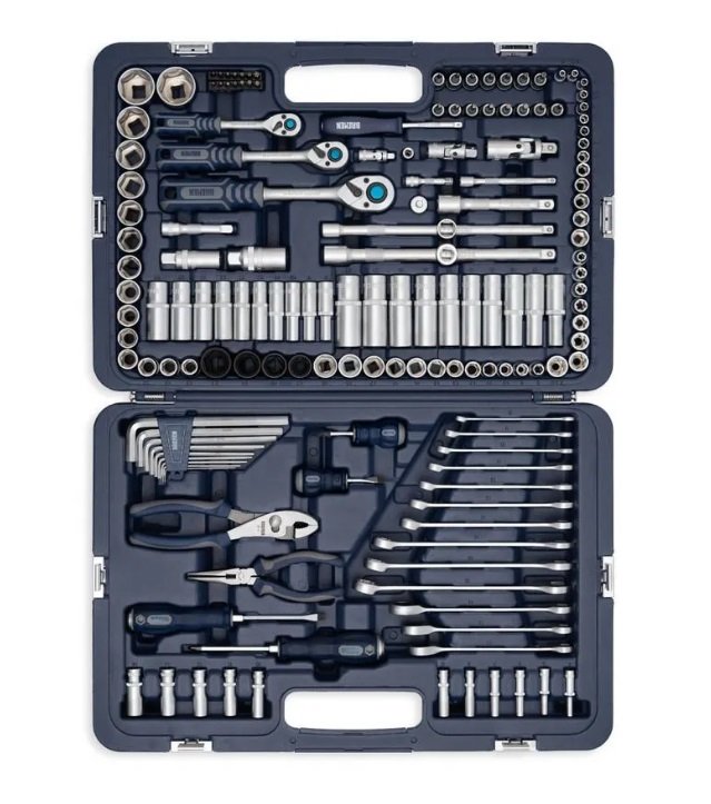 JUEGO BOCALLAVES COMBINADAS 1/2 160 PZAS MECHANIKERBREMEN