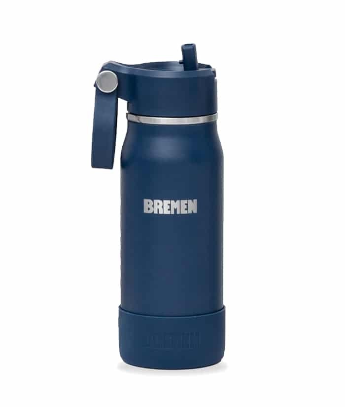TERMO BOTELLA C/PICO 950ml AZUL BREMEN