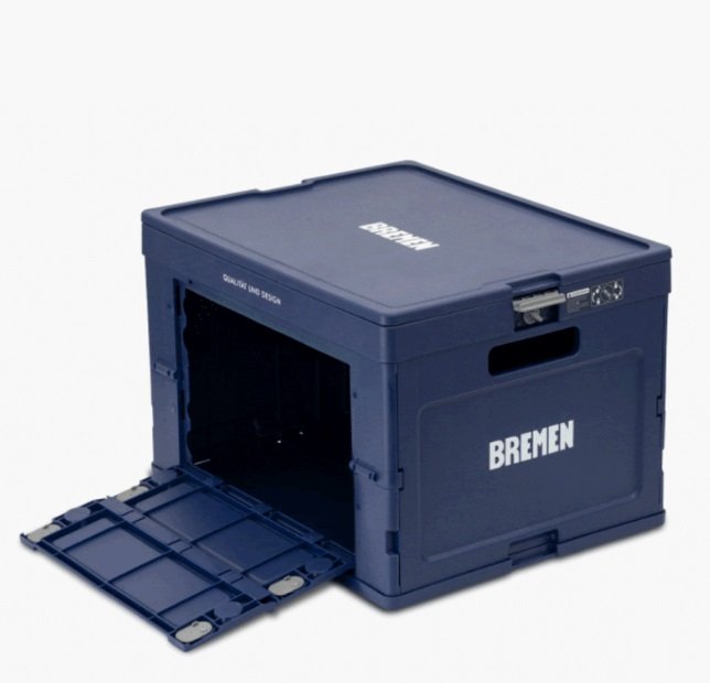 CAJON PLEGABLE C/ TAPA LATERAL 20KG BREMEN