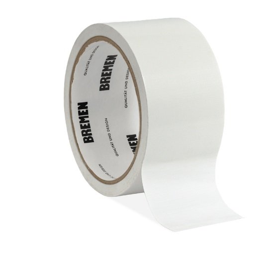 CINTA ADHESIVA MULTIPROPOSITO 48MMX914MTS BREMEN BLANCA