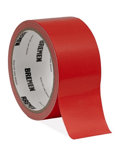 CINTA ADHESIVA MULTIPROPOSITO 48MMX914MTS BREMEN ROJO