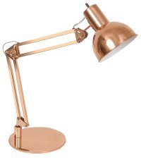 LAMPARA BRIMPEX EXCRITORIO C/2 MOV - COBRE COD:310