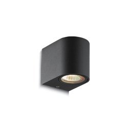 Aplique exterior ADRIEL Gu10 PLATA