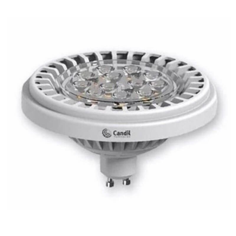 Lámpara Led Gu10 12W tipo AR111 DIMERIZABLE 3000K CANDIL