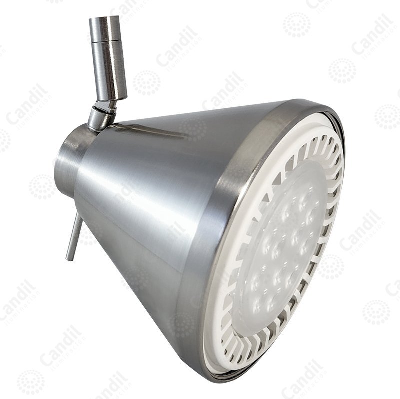 Spot para lampara GU10 tipo AR111 Platil