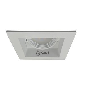 Embutido TRUMAN 1xGU10 93mm X 93mm - SIMPLE BLANCO