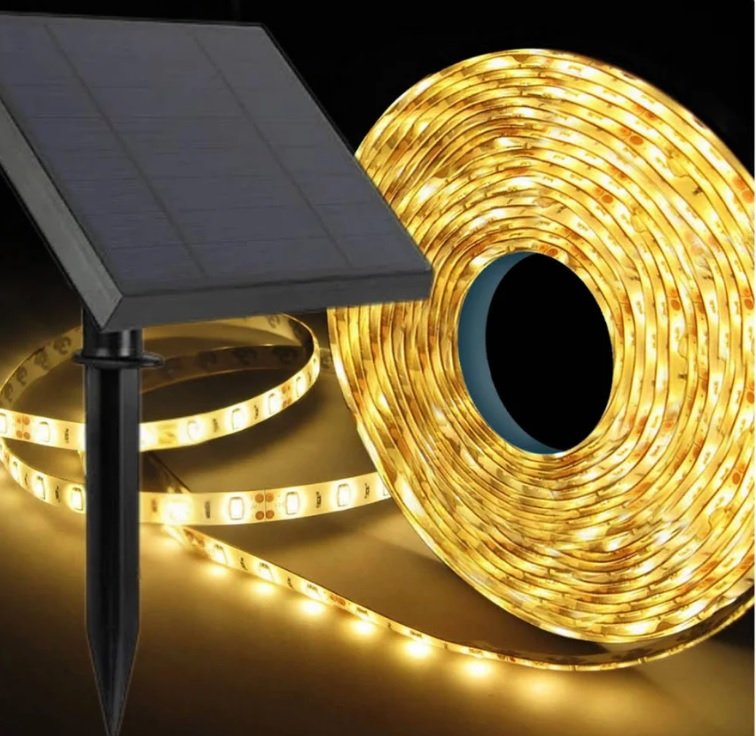 CINTA LED 50W X 5MTS 4000K C/CONTROL SOLAR CAPO