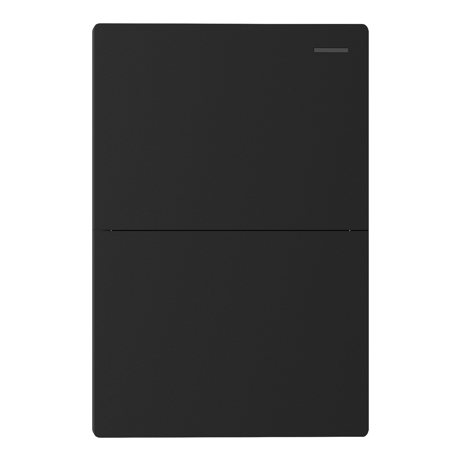 TECLA MONACO NEGRO MACROLED 2 CANAL 2 VIAS AC 250V