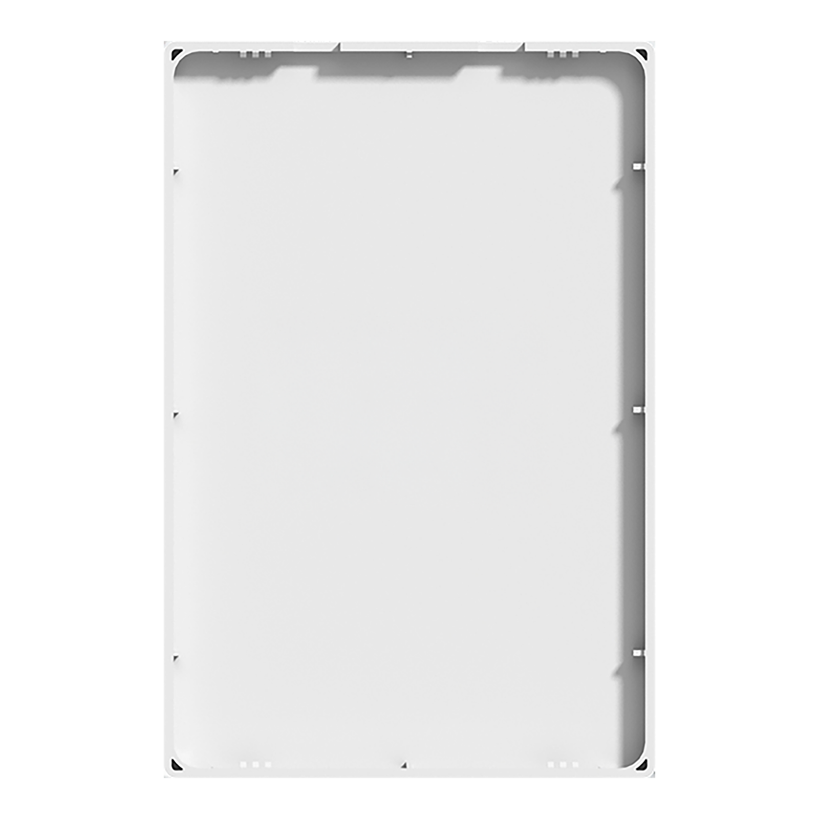 TAPA CIEGA RECTANGULAR MONACO BLANCO MACROLED