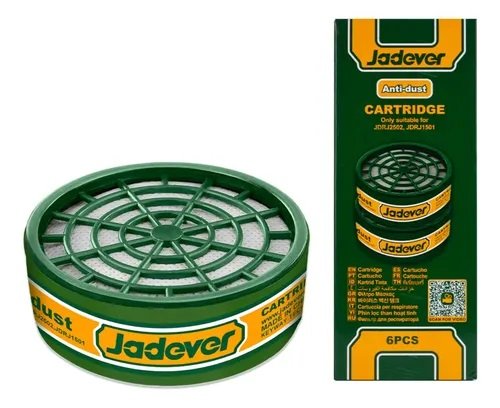 CARTUCHO DE CARBON ACTIVADO P/POLVO HUMO JADEVER