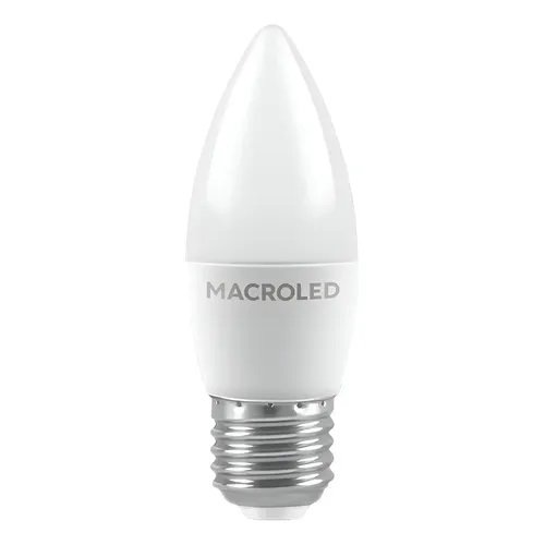 LAMPARA VELA MACROLED 6WE27  FRIO 6500K