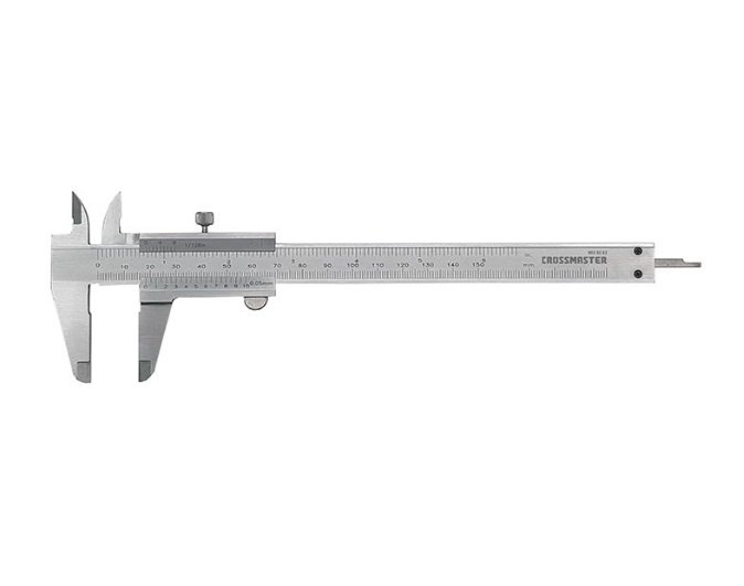 CALIBRE ACERO INOX. 150mm CROSS