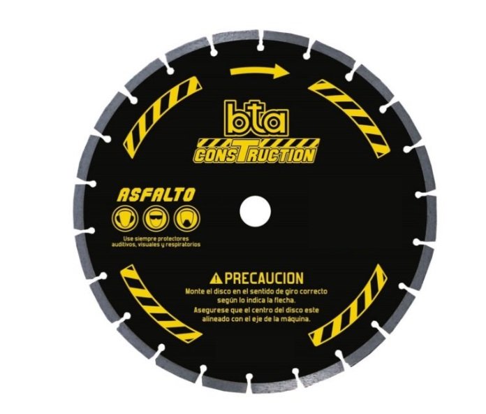 DISCO CORT HUMED P/ASFALTO 12 BTA