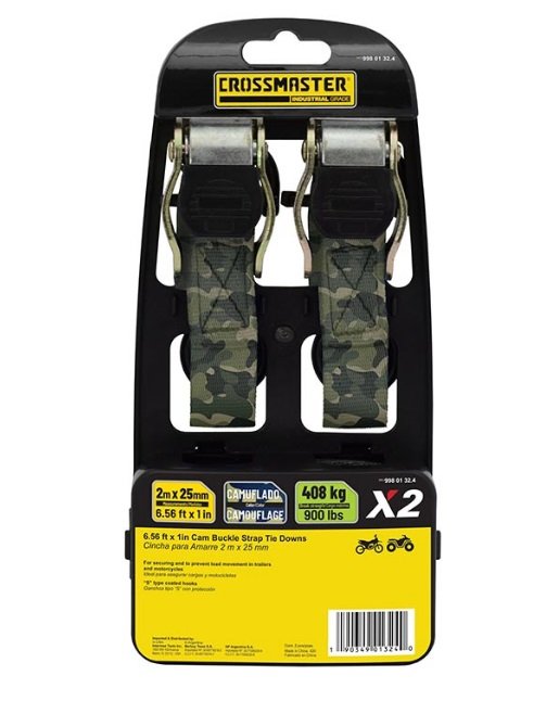 CINCHA AMARRE 408Kg x2 CAMUFLADA