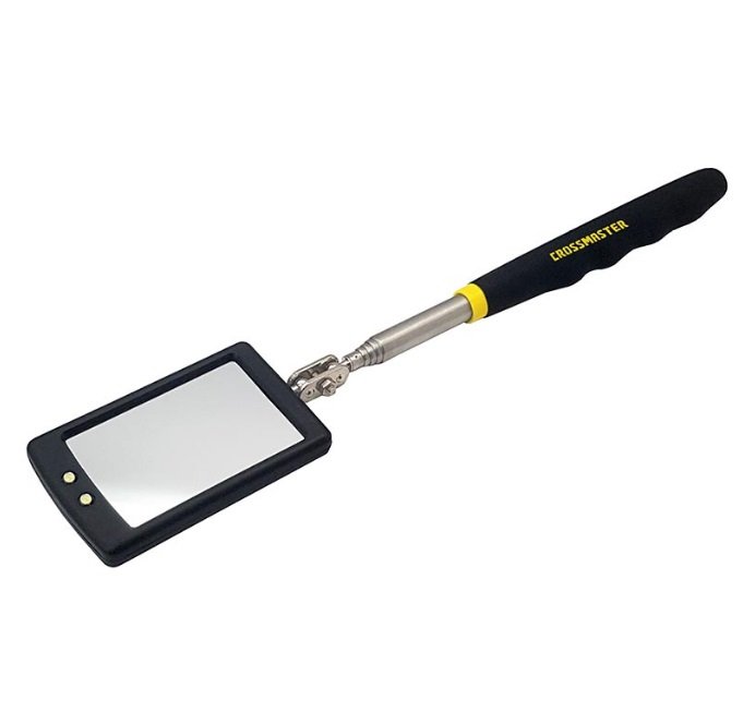 ESPEJO TELESCOPICO LED 52x83mm