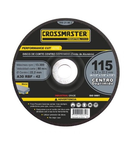 DISCO CORTE O/A 230x3,2x22,2mm DEPR