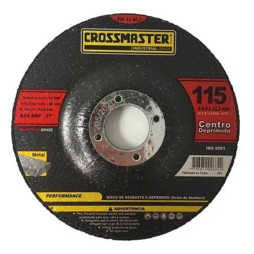 DISCO DESBA O/A 115x6,0x22,2mm DEPR