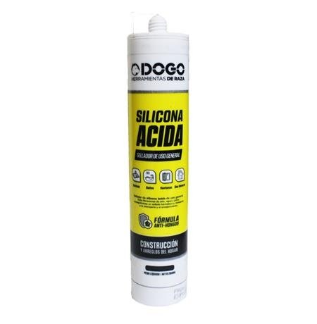 SILICONA ACETICA TRANSPARENTE DOGO 280ML