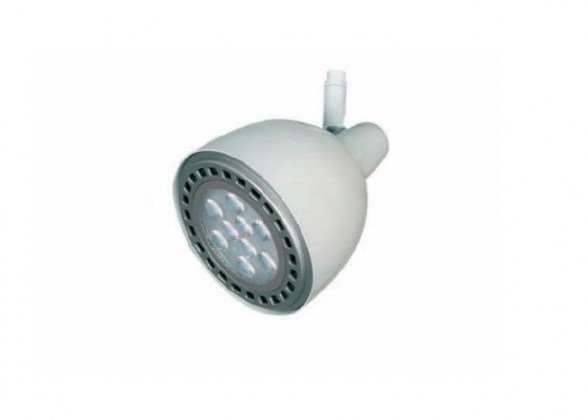 CABEZAL GU10 116-AC ACERO ECLIPSE