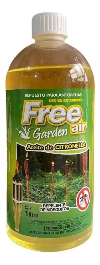 ACEITE DE CITRONELLA LIQUIDO 1 LITRO FREE GARDEN HUAGRO