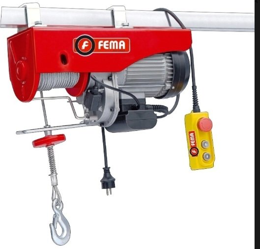 APAREJO ELECTRICO 1000KG/500KG FEMA