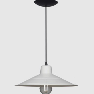 COLGANTE CHAPA 28CM DIAMETRO BLANCO C-131BLA