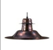 COLGANTE SOMBRERO CHAPA FERRO C-115/BLANCO
