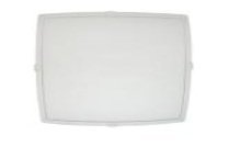 PLAFON VIDRIO 2 LUCES P-223 BLANCO