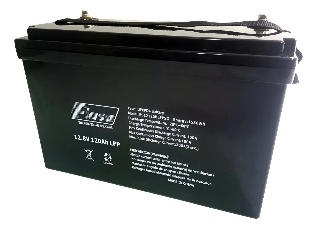 BATERIA DE LITIO 12120BLFP FIASA MONOBLOCK 120A