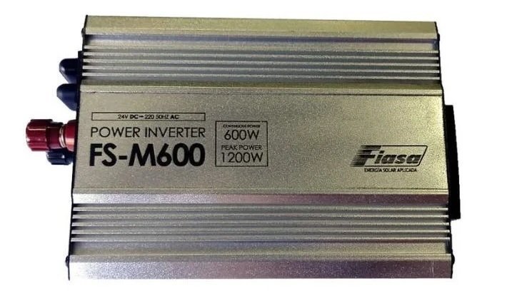 INVERSOR 600W FIASA 12V A 220V