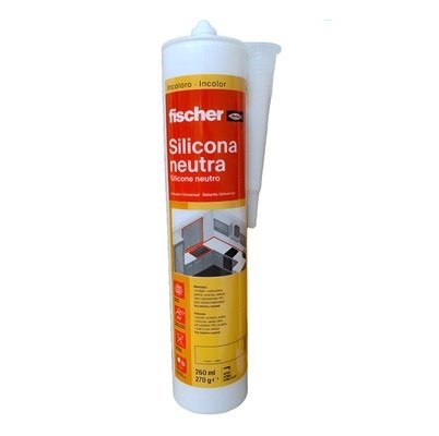 SILICONA NEUTRA FISCHER TRANSPARENTE 260ML